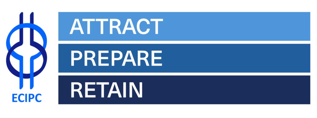 ECIPC long form Logo with "Attract prepare retain"